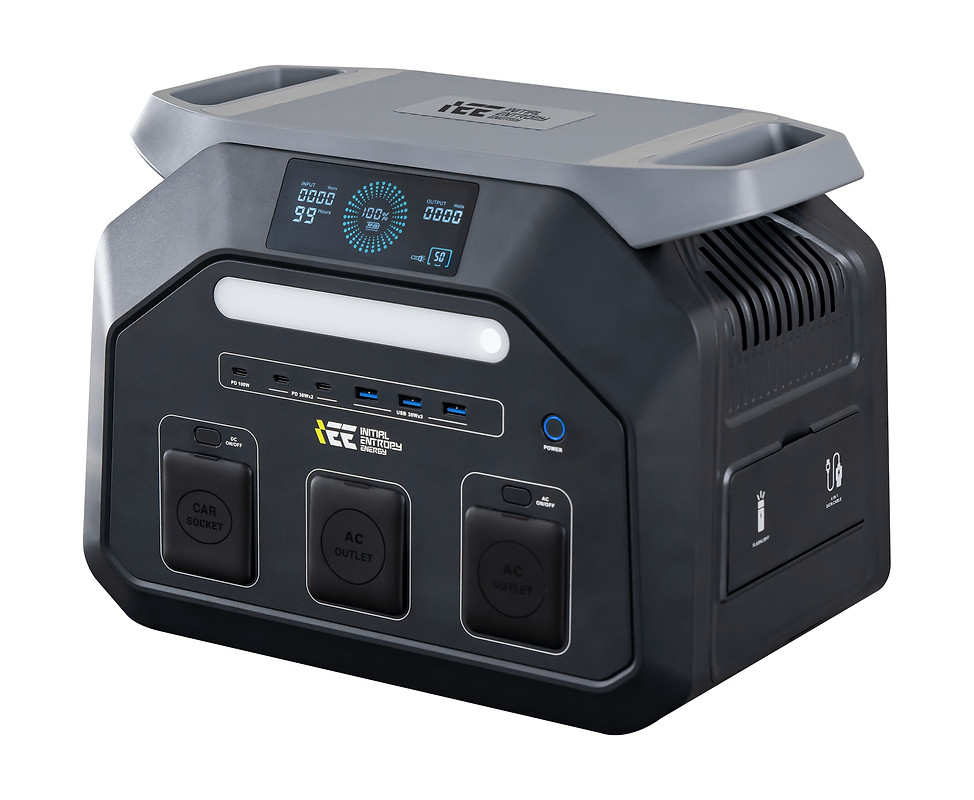 IEETek P1800 Taşınabilir Güç İstasyonu / Güneş Enerjisi Jeneratörü