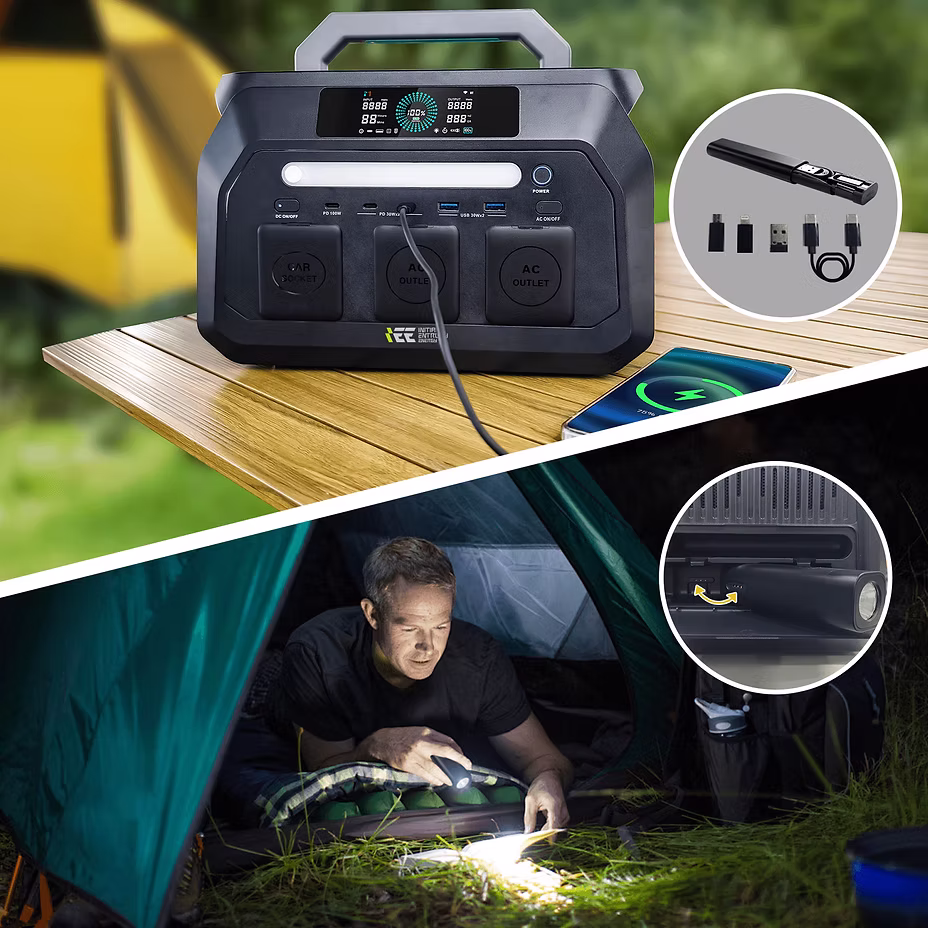 IEETek P800 güç ve ışık özellikleri el feneri